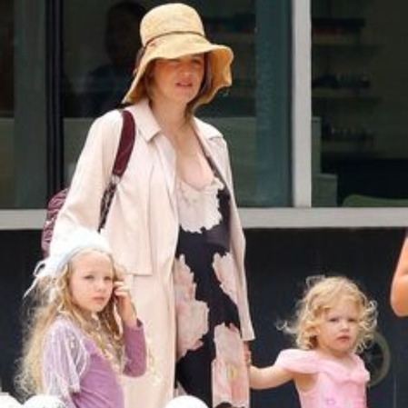 Blake Lively with Inez Reynolds and James Reynolds.